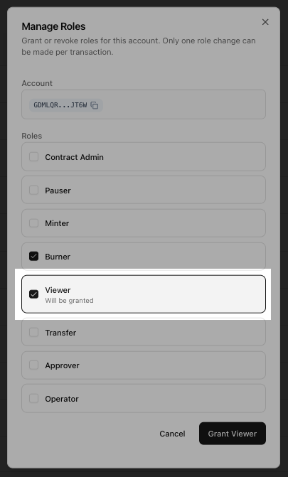 Authorized Accounts Editing